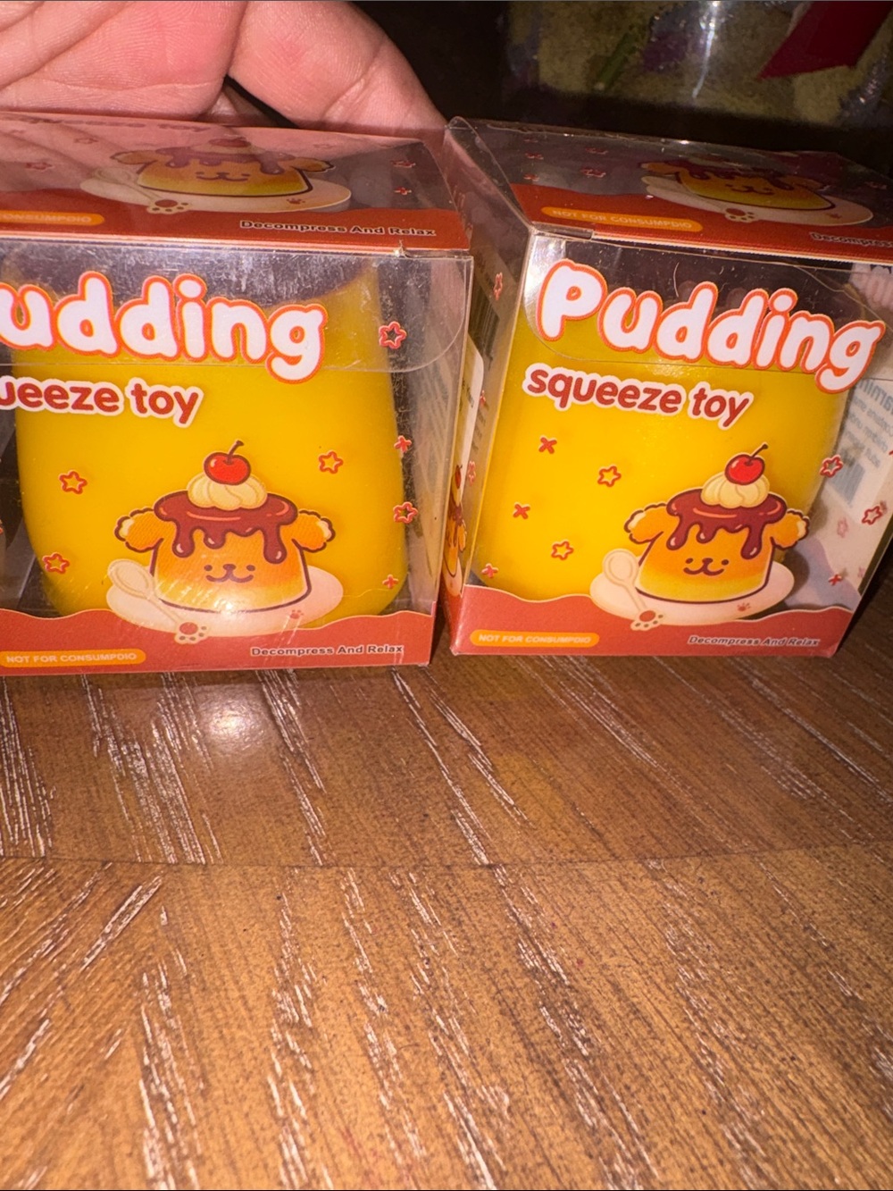 PUDDING SQUEEZE TOY- SQUISHY: ADULT/Kid3+ $4 firm - Picture 4 of 4